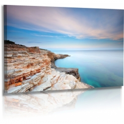 Naturbilder - Landschaft - Bild - Kroatien - Felsen - Meer - Strand - Wolken