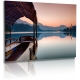 Naturbilder - Landschaft - Bild - Slovenien - Bled - Boot - Wasser - Sonnenaufgang